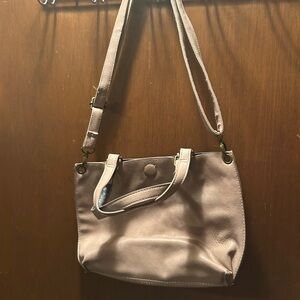 Elegant Beige Women's Handbag